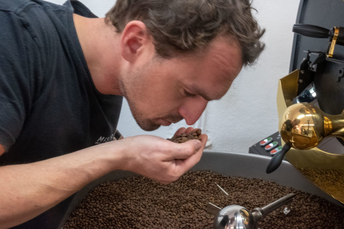 Mistral specialty coffee roasted in Palma