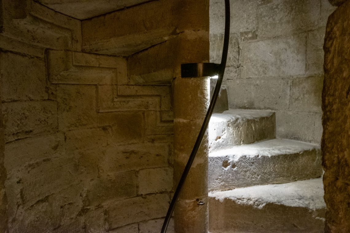 spiral staircase La Seu