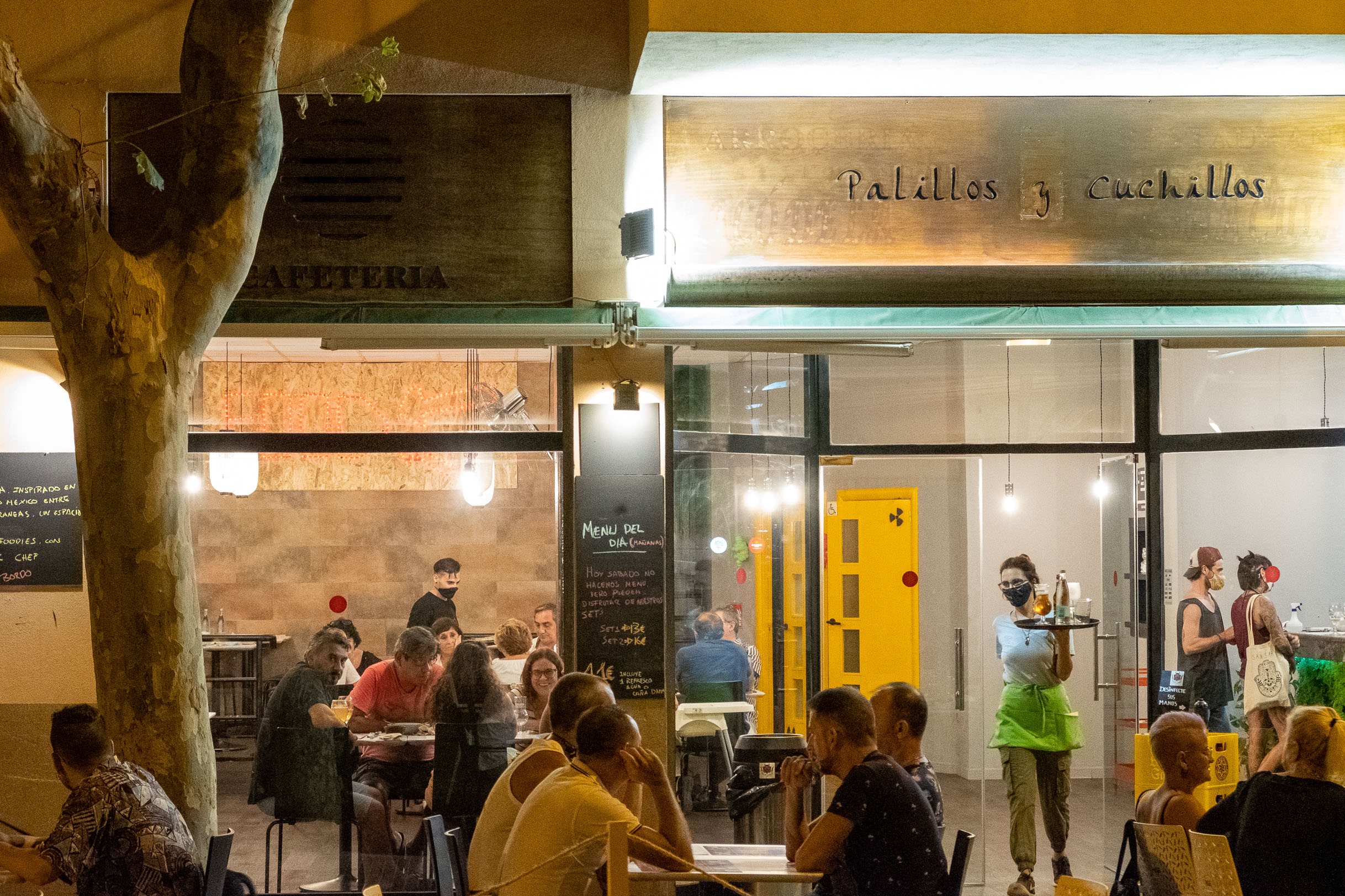Palillos y Cuchillos, Palma - Estilo Palma