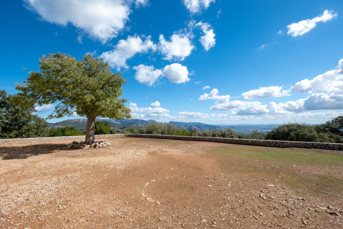 High above Esporles: Cor de Jésus