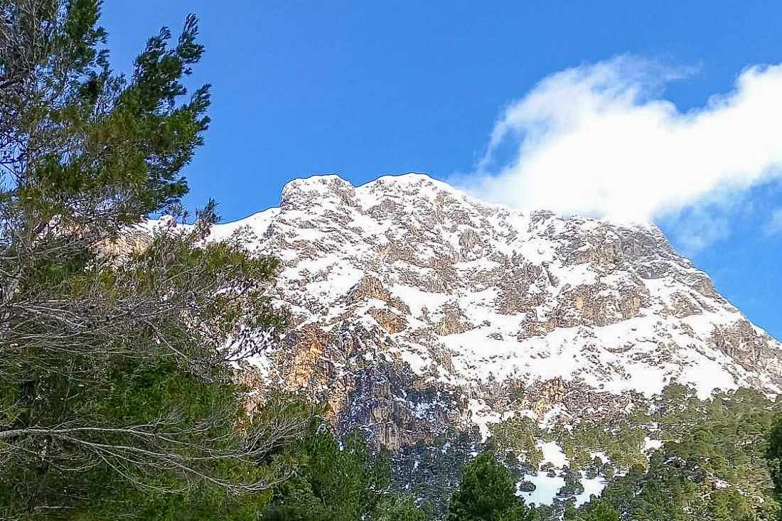 Mallorca Hit by Snow