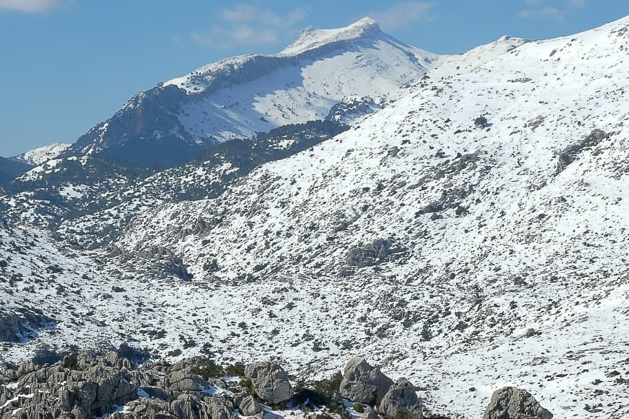 Mallorca Hit by Snow