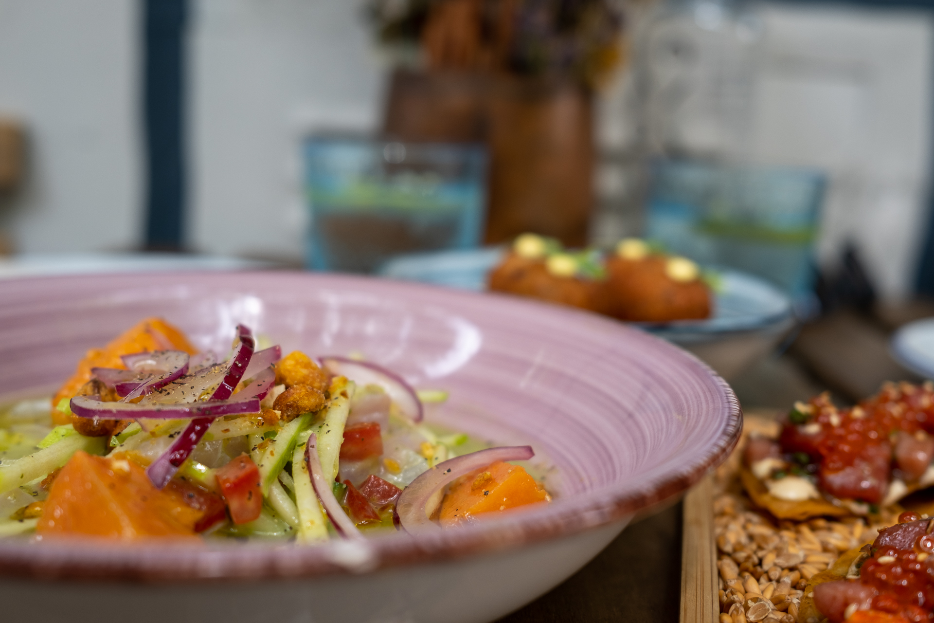 Ceviche at Mestís Estilo Palma