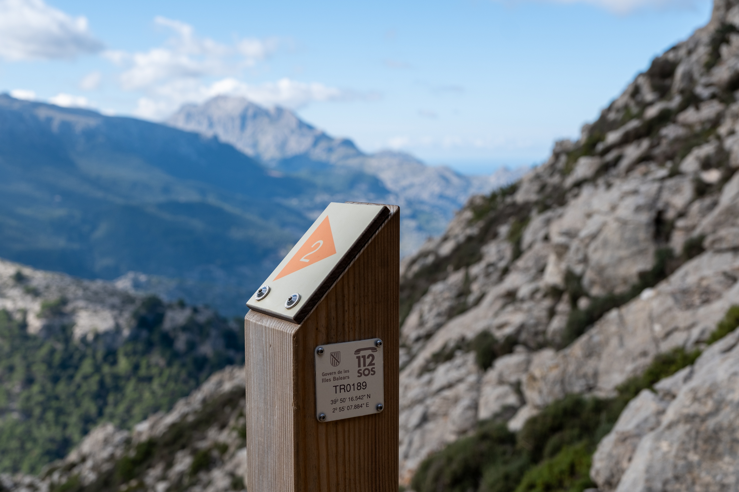 Tramuntana signpost