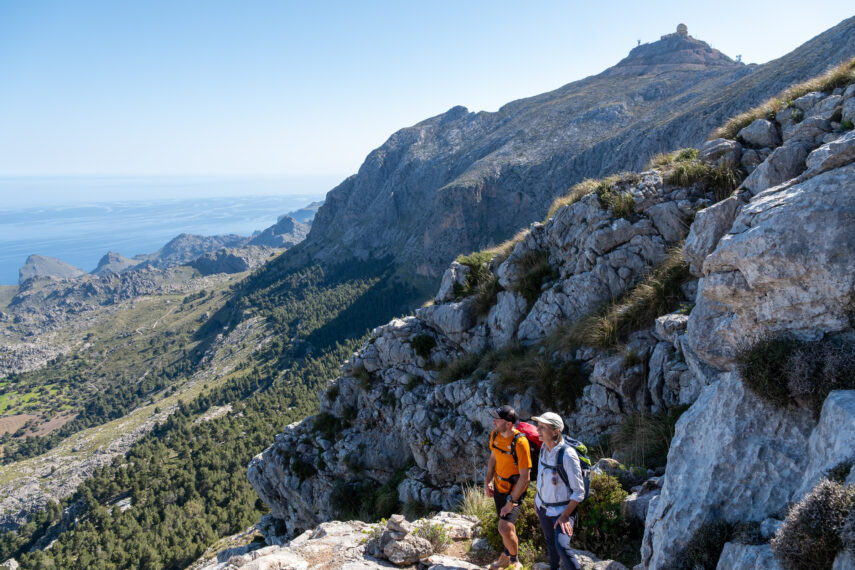 Hiking with Andreu Borràs