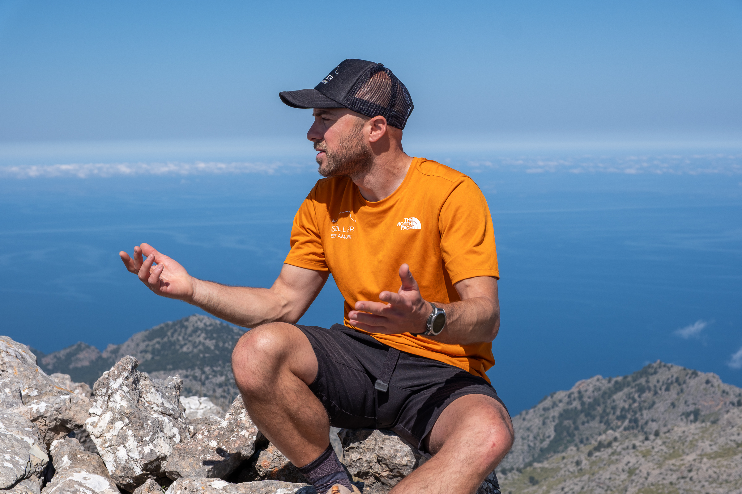 Hiking with Andreu Borràs
