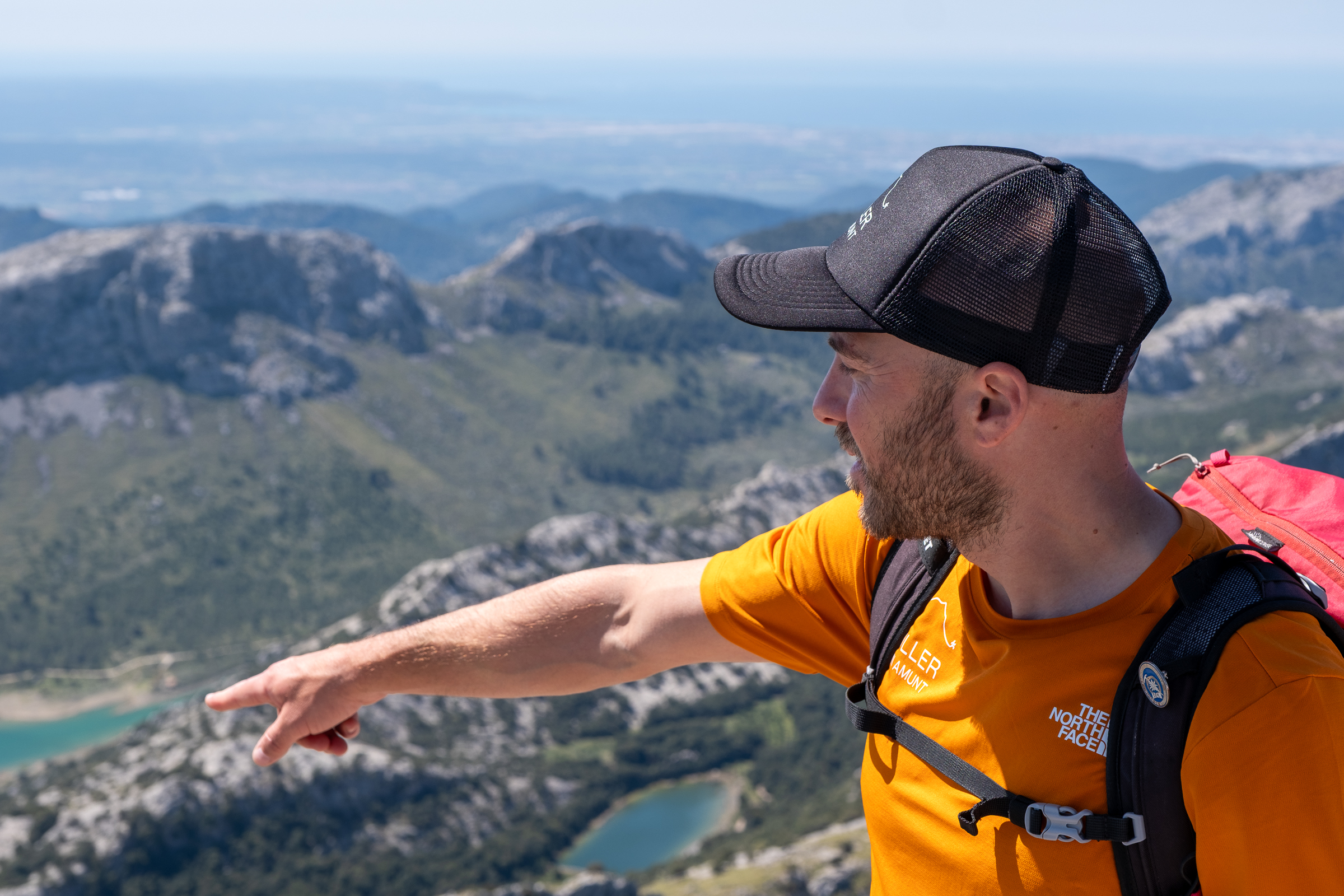 Hiking with Andreu Borràs