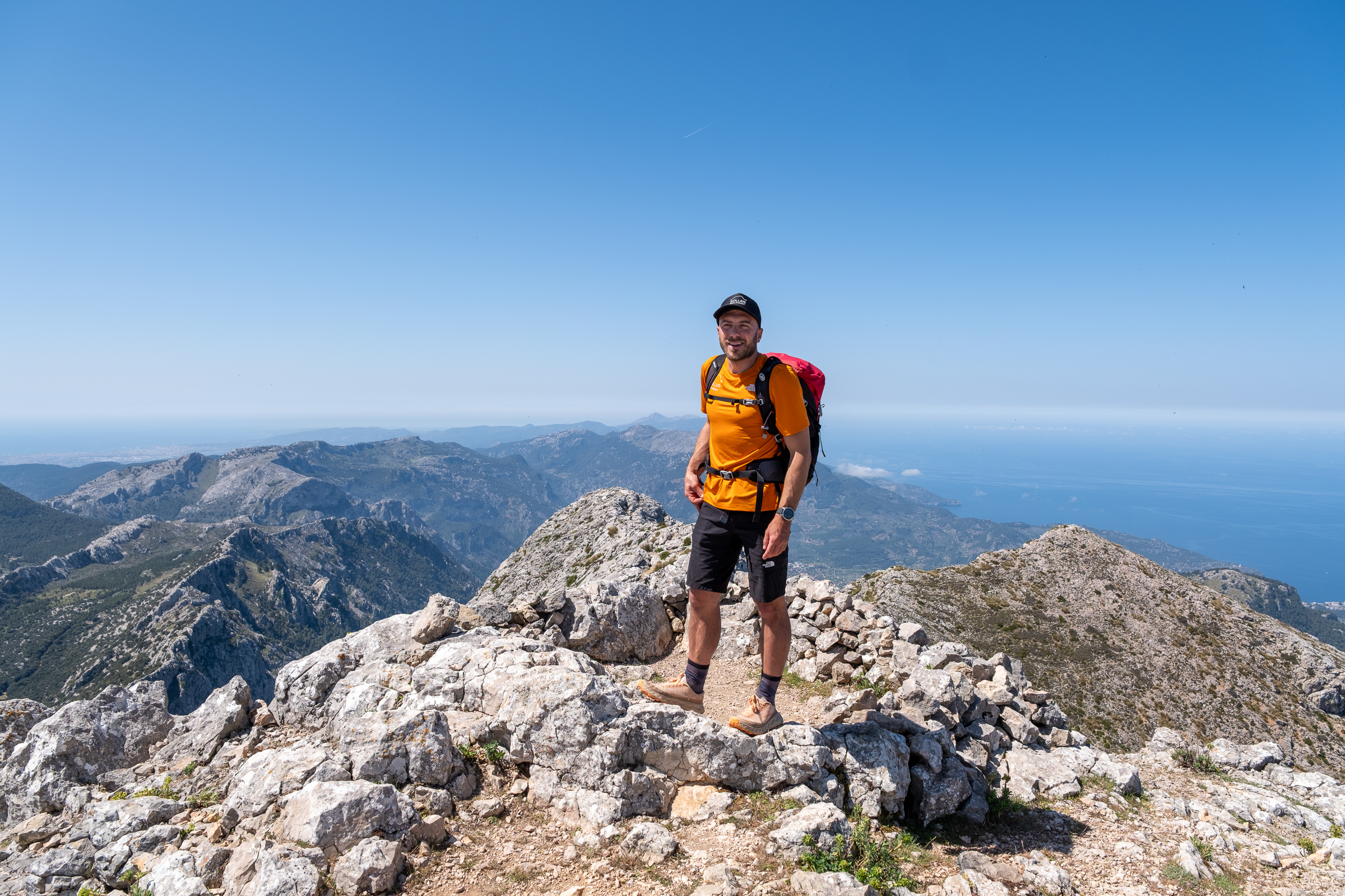 Hiking with Andreu Borràs