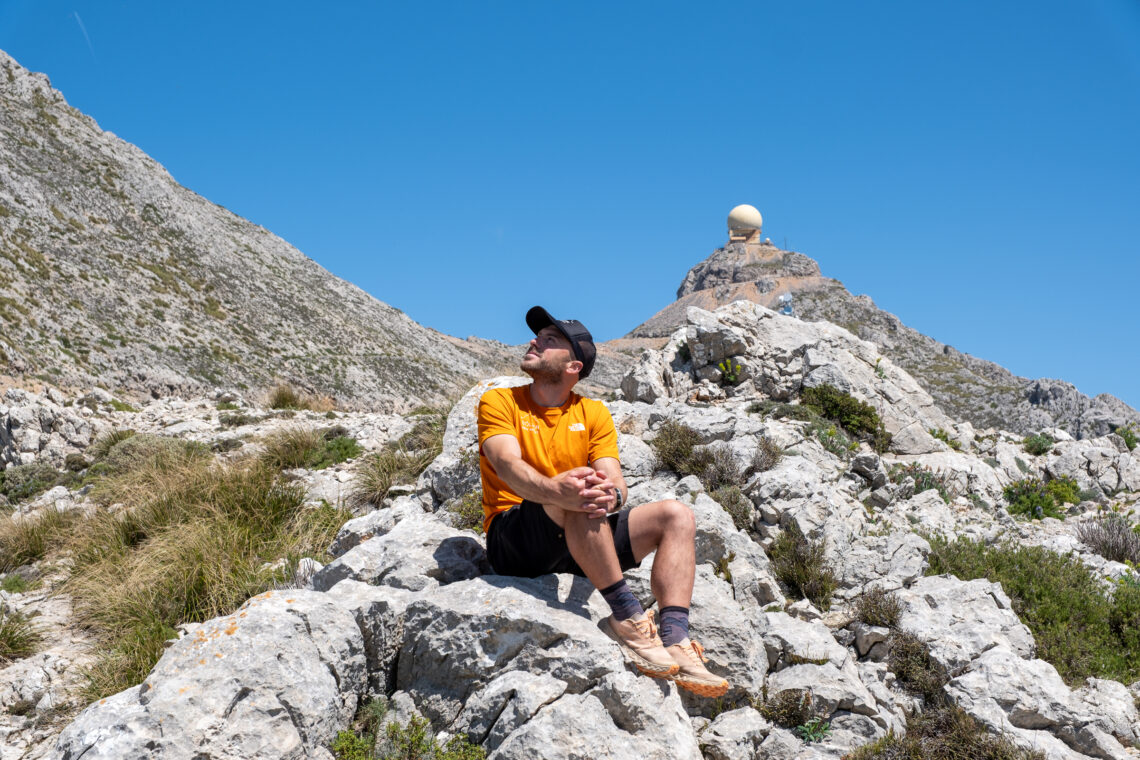 Hiking with Andreu Borràs