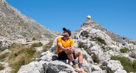 Hiking with Andreu Borràs