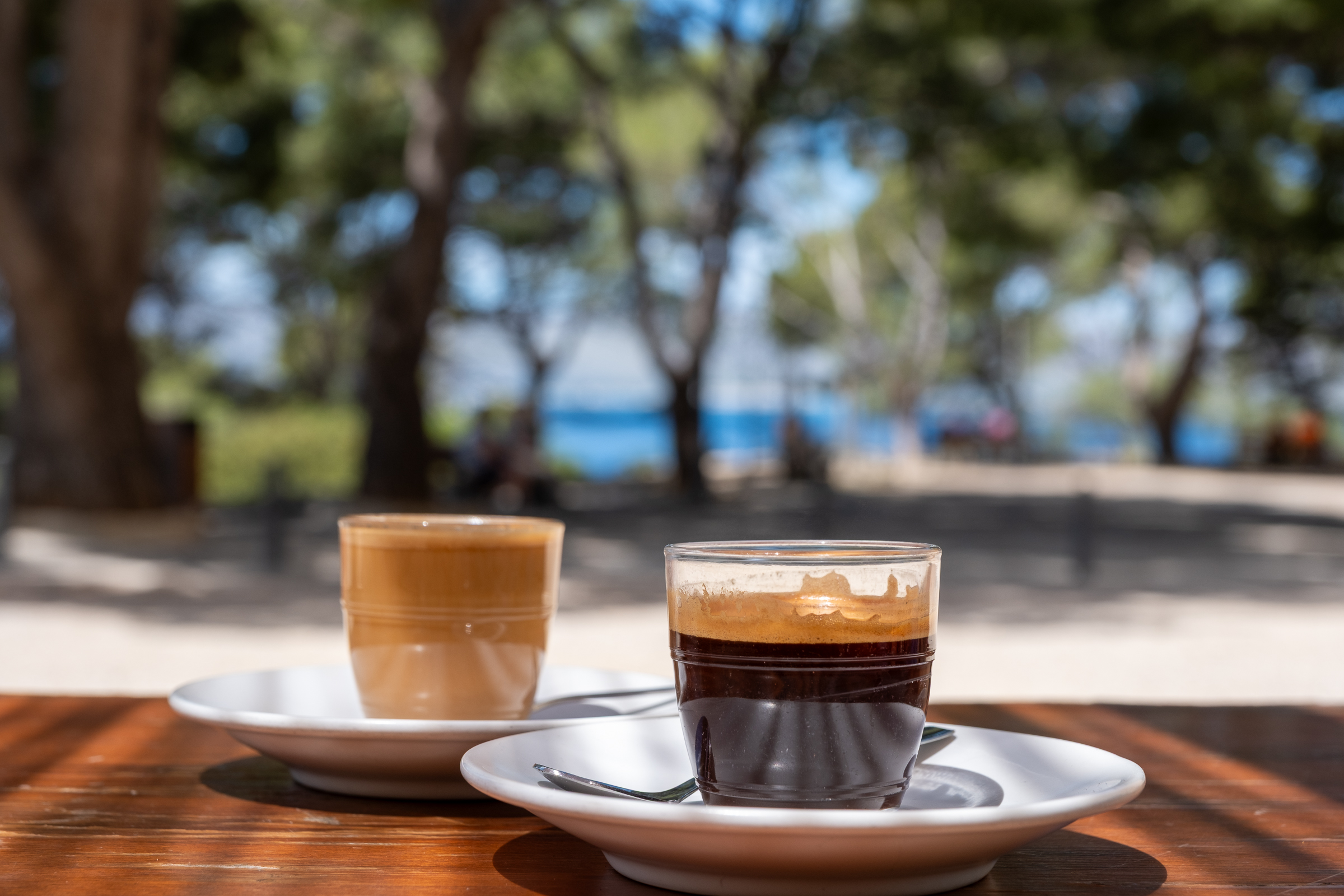 Coffee at the Ermita de la Victòria